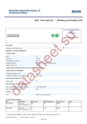 8662 00050 datasheet  